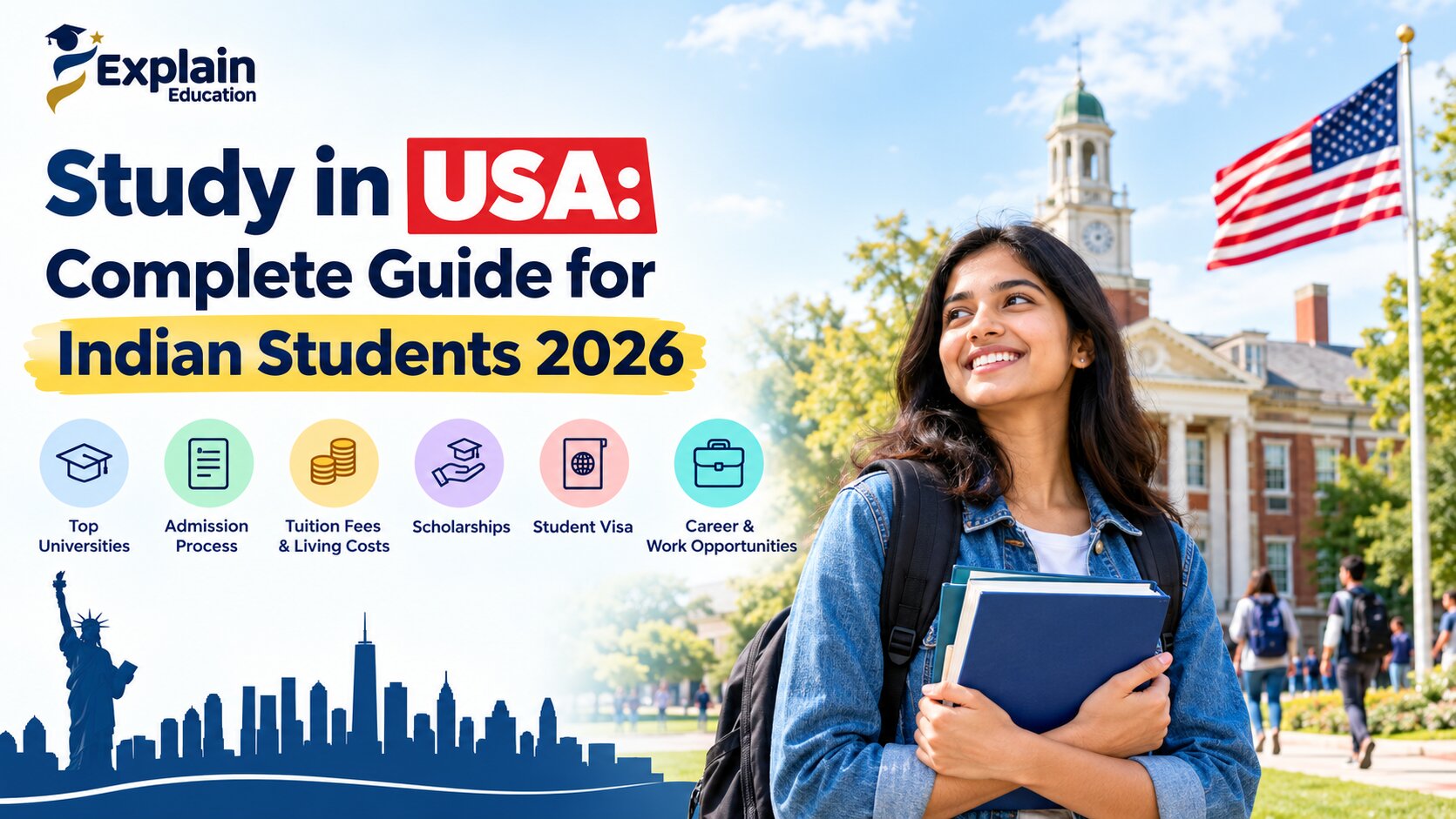 Study in USA for Indian Students – Complete Guide 2026