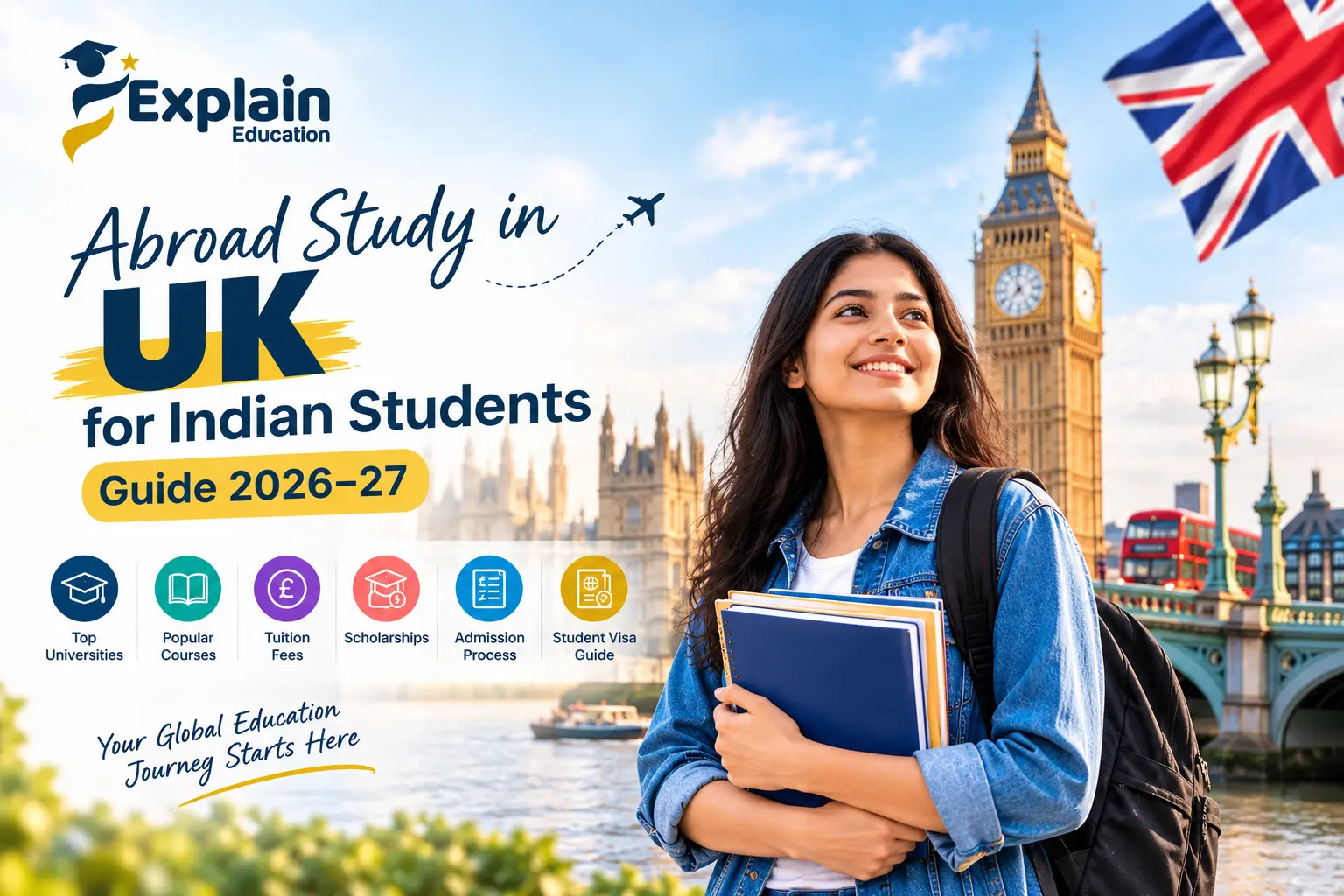 Study in UK for Indian students guide